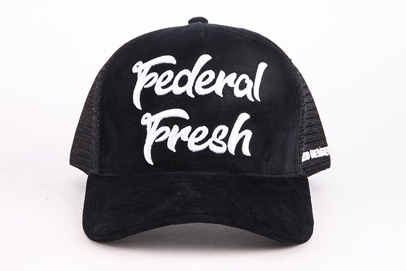 Federal Fresh Suede and Mesh trucker Cap