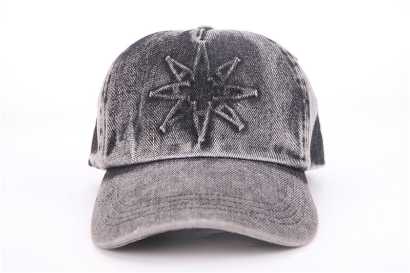 Distressed Denim Dad Hat