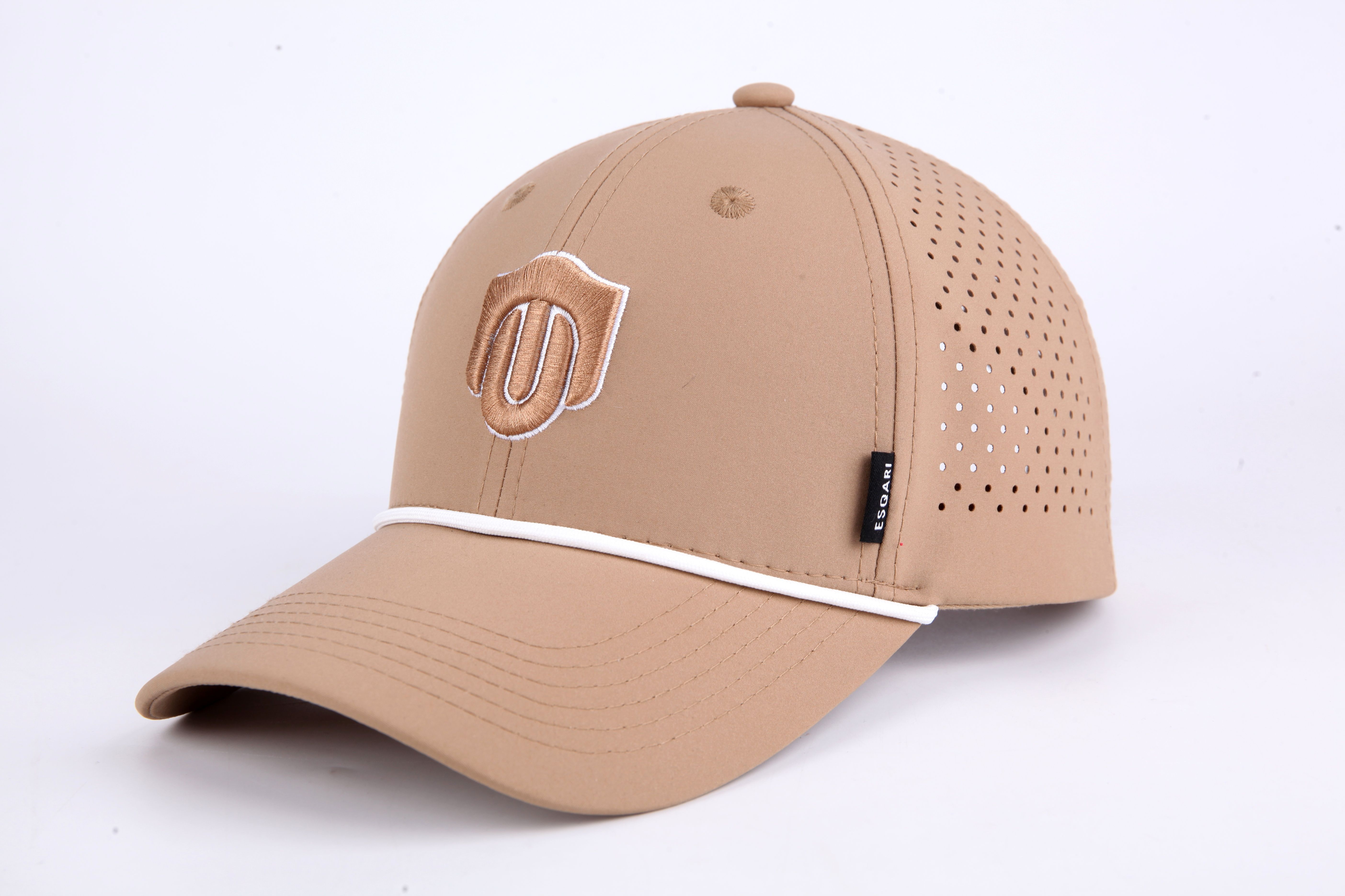 Laser perforated hat