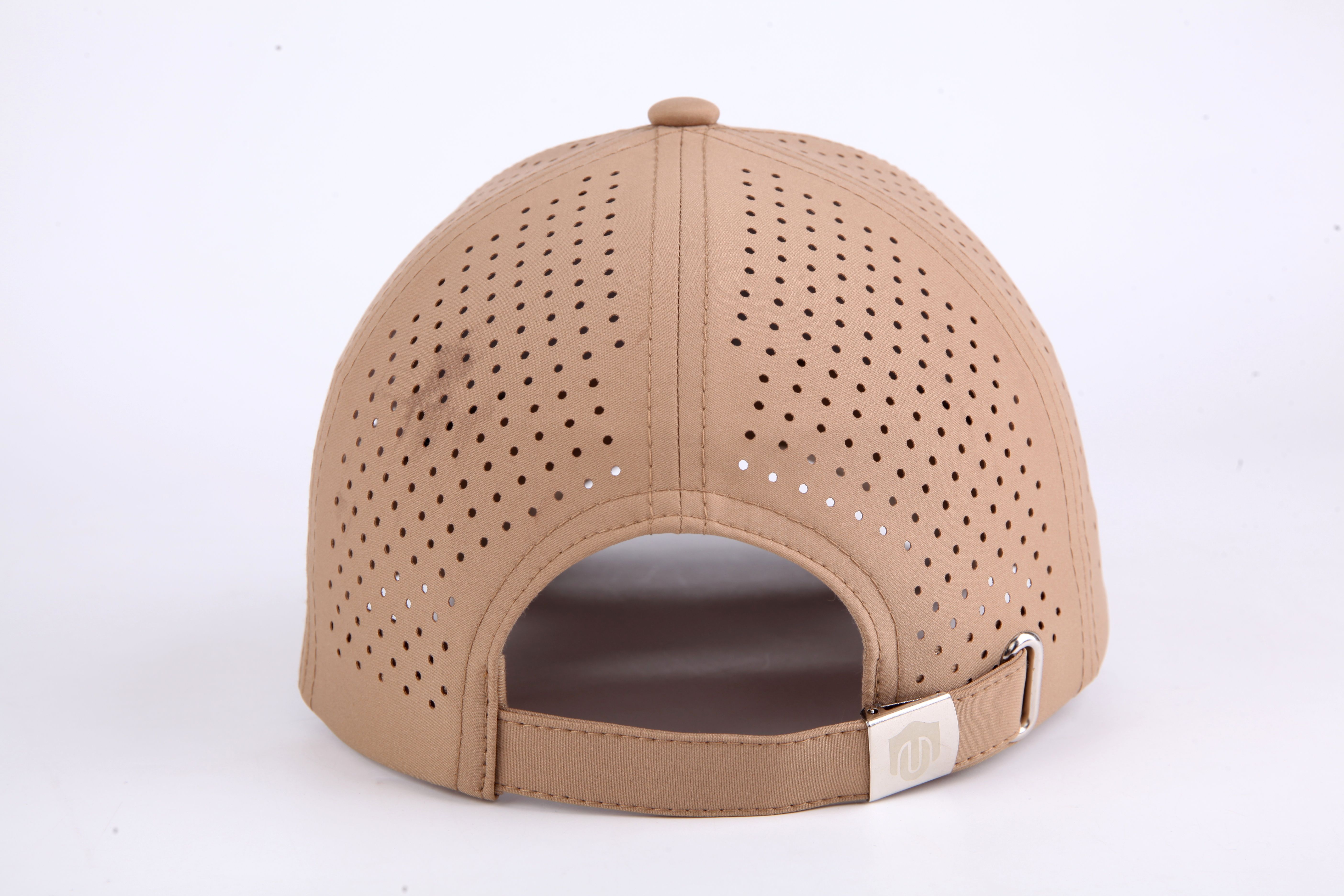 Laser perforated hat