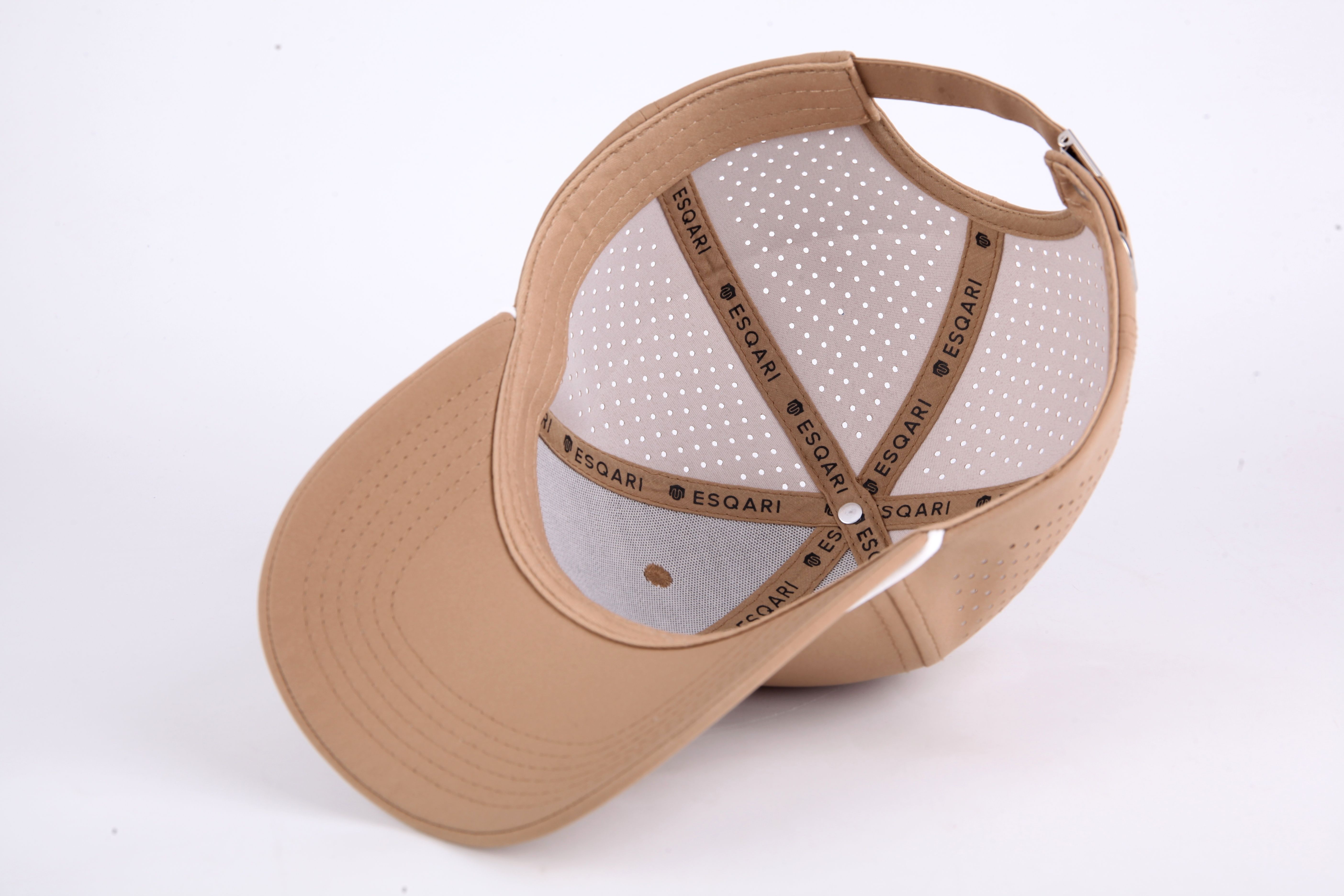 Laser perforated hat