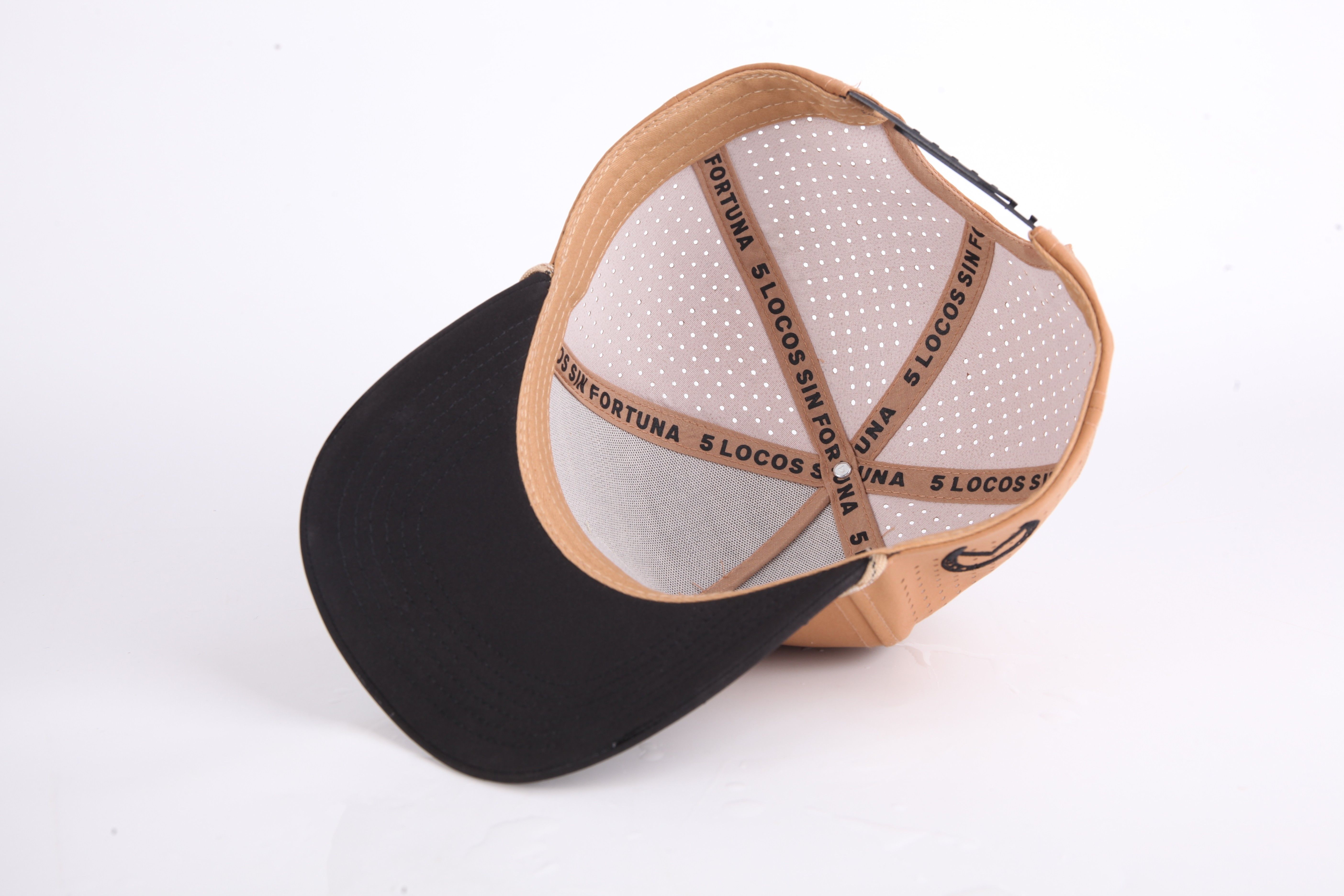 Custom Logo Laser Perforated Golf Hat Breathable Performance Cap Wholesale