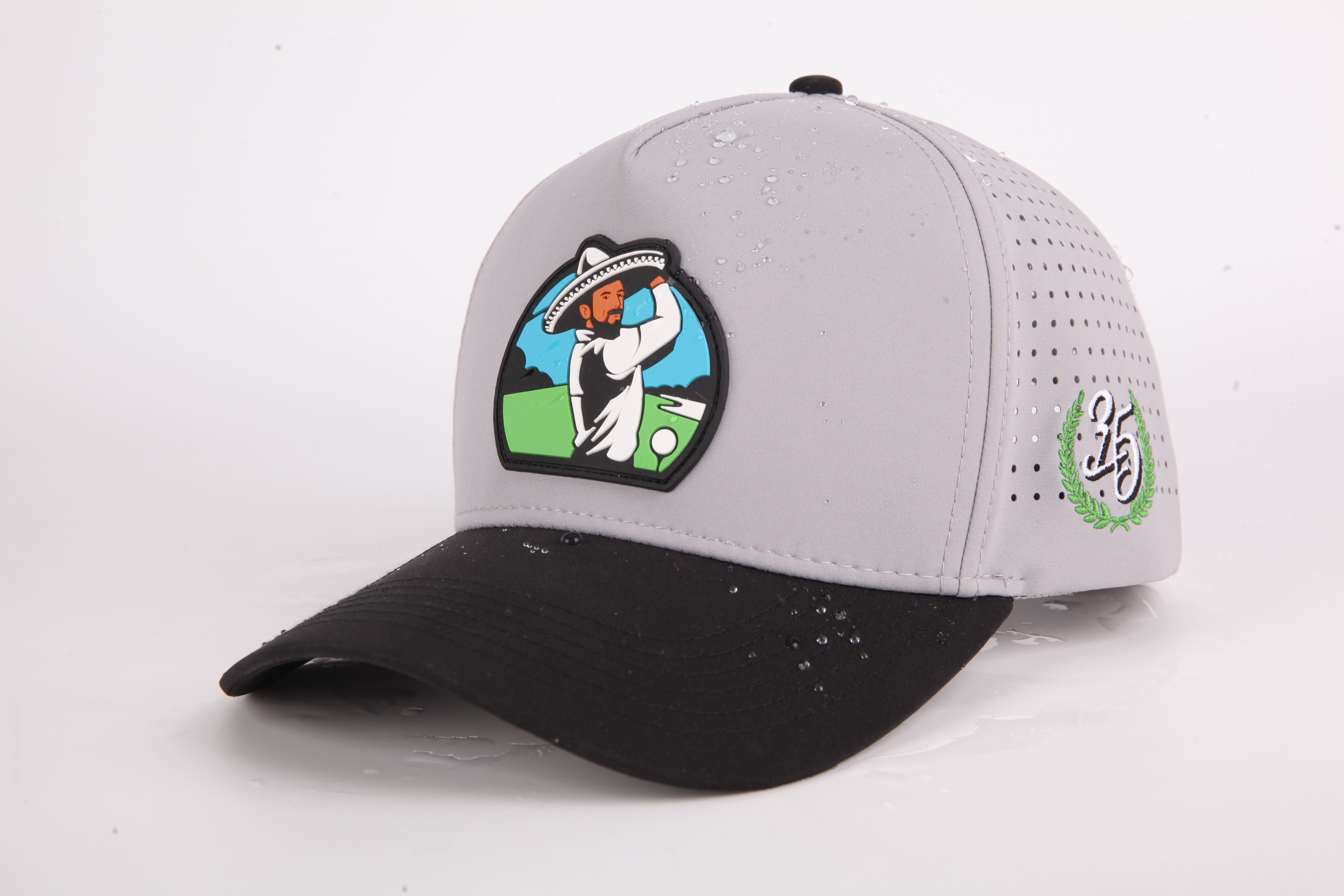 Wholesale Custom Laser Perforated Baseball Cap for Outdoor Sports