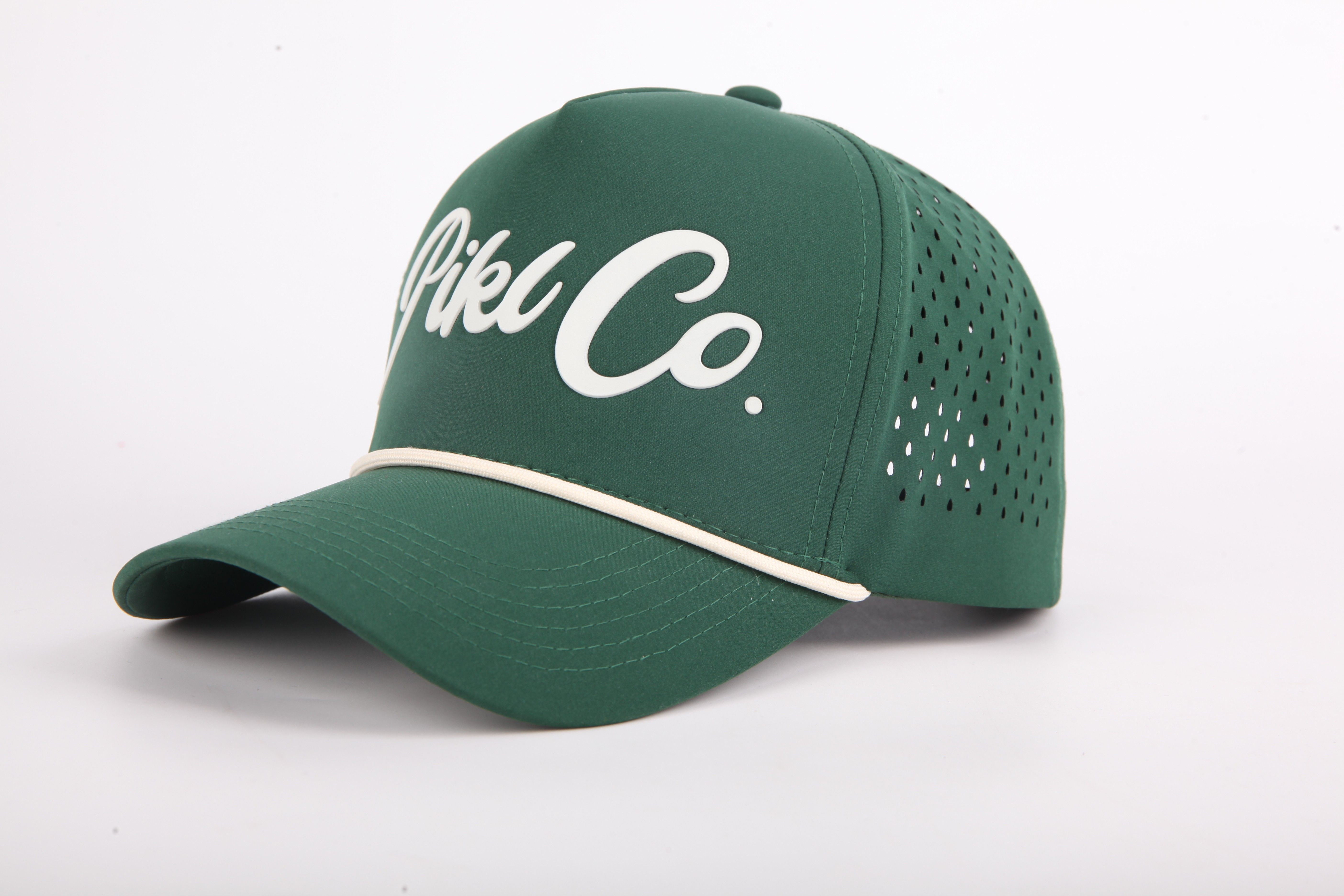 Custom Color & Fabric Laser Cut Hole Sports Hat Factory Direct
