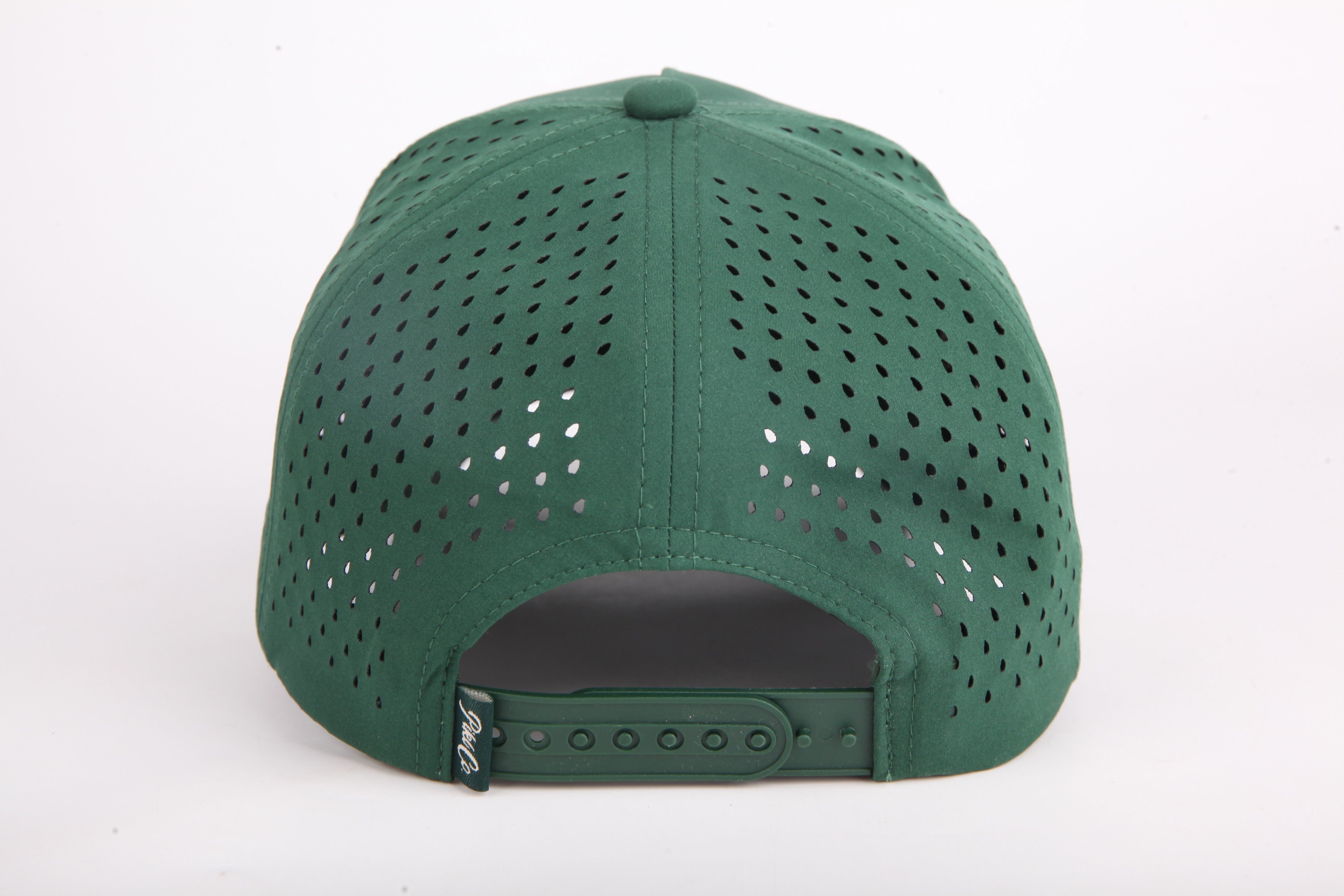 Custom Color & Fabric Laser Cut Hole Sports Hat Factory Direct