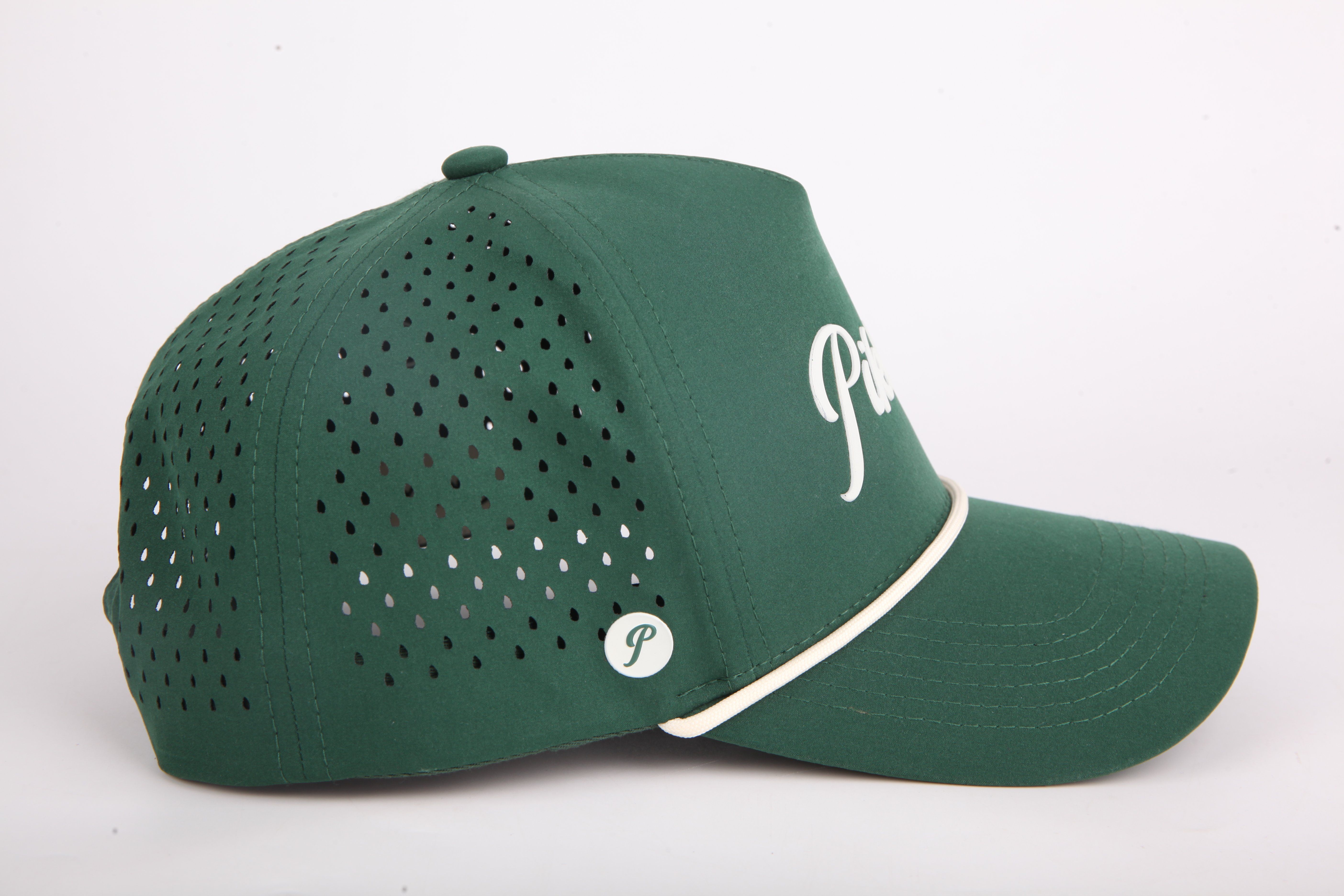 Custom Color & Fabric Laser Cut Hole Sports Hat Factory Direct