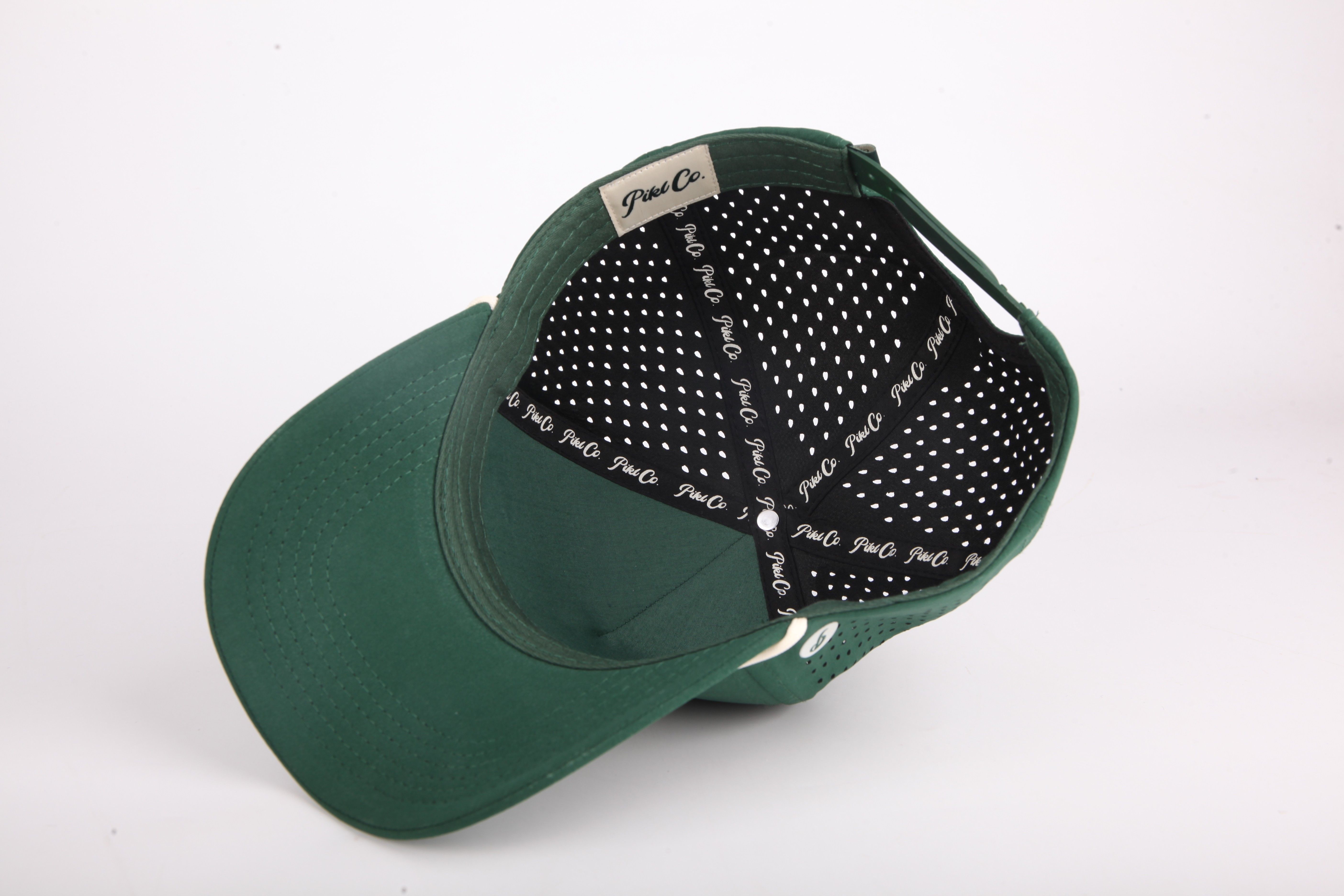 Custom Color & Fabric Laser Cut Hole Sports Hat Factory Direct