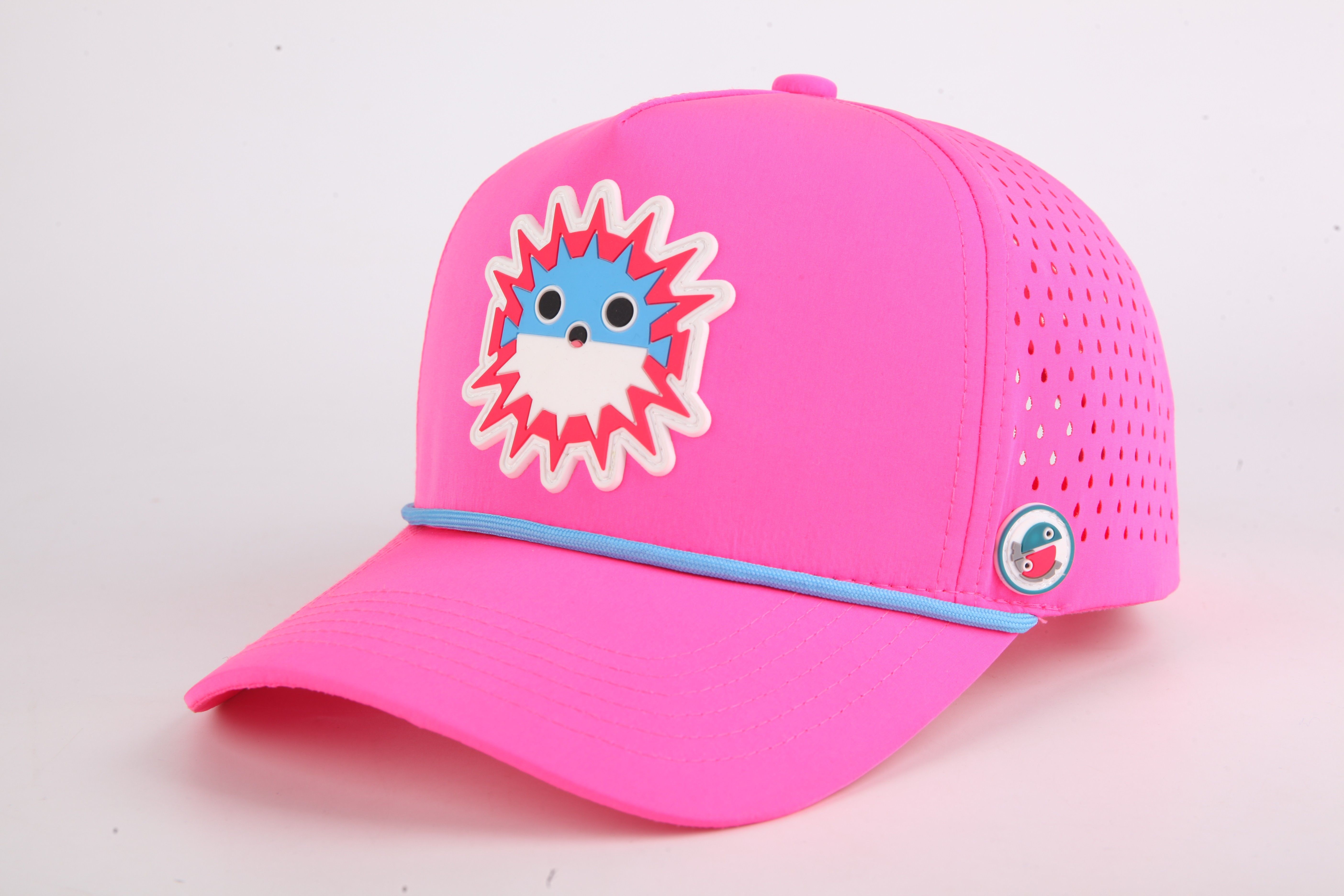 Bespoke Laser Cut Hole Unstructured Cap High-Quality OEM Manufacturing