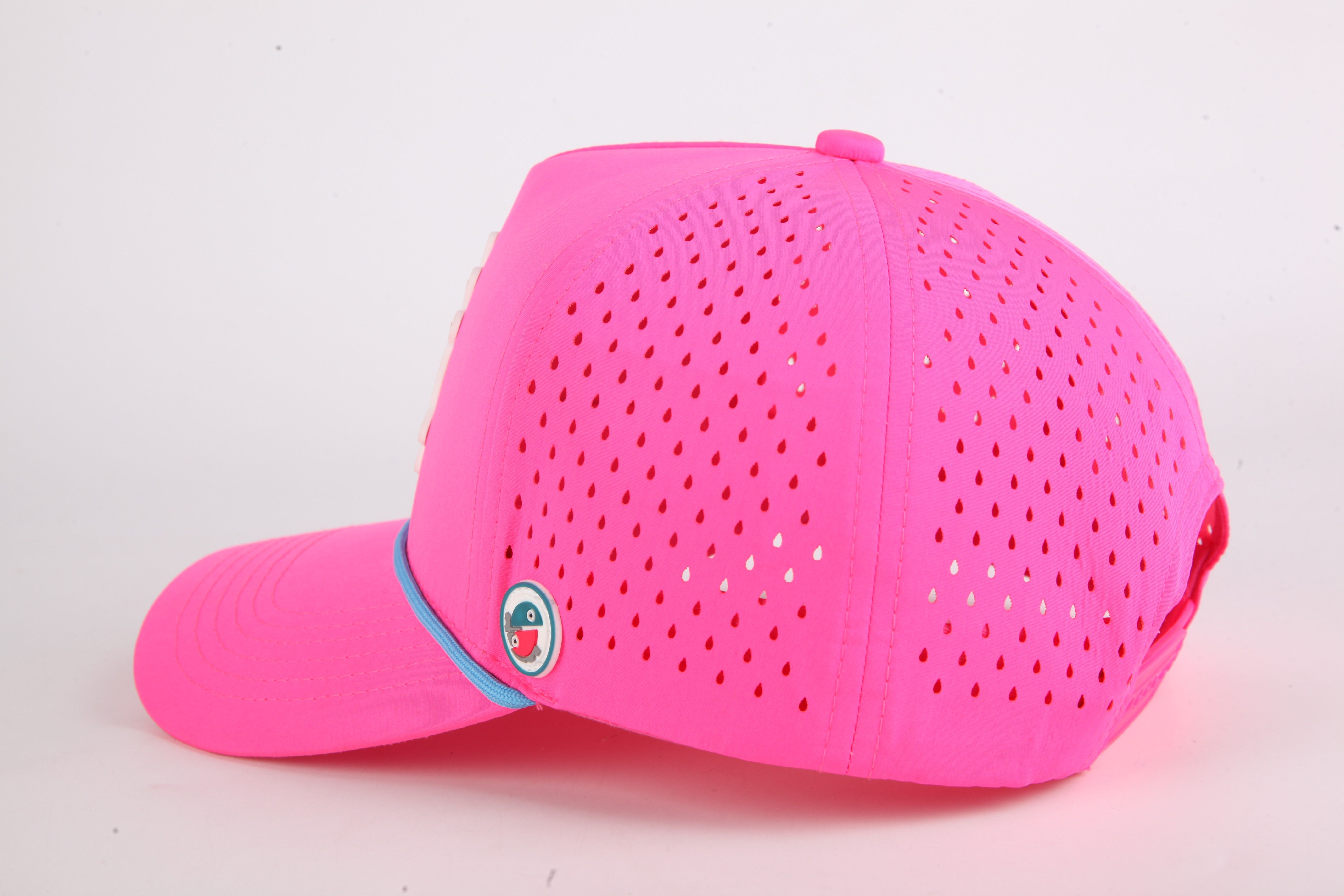 Bespoke Laser Cut Hole Unstructured Cap High-Quality OEM Manufacturing