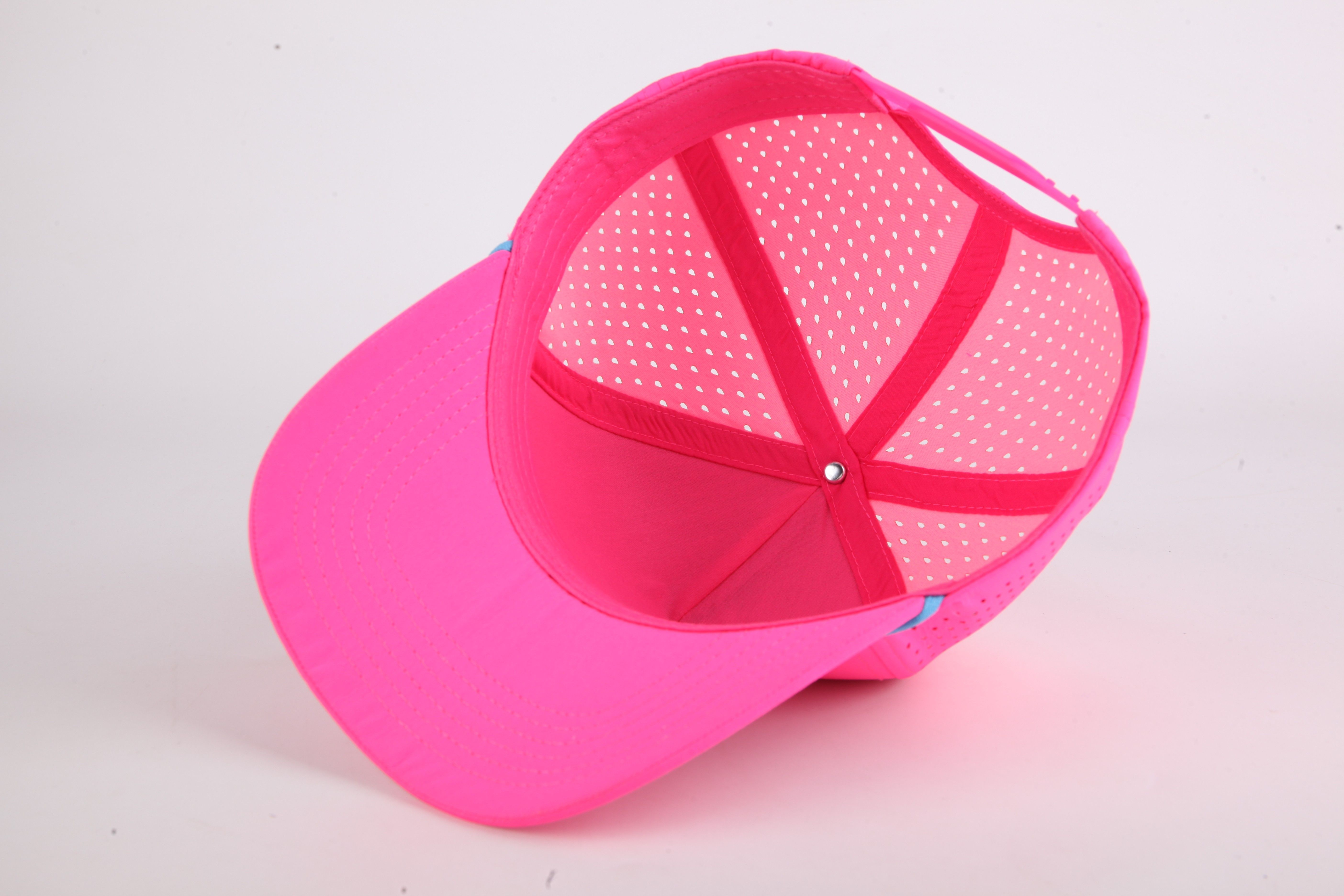Bespoke Laser Cut Hole Unstructured Cap High-Quality OEM Manufacturing
