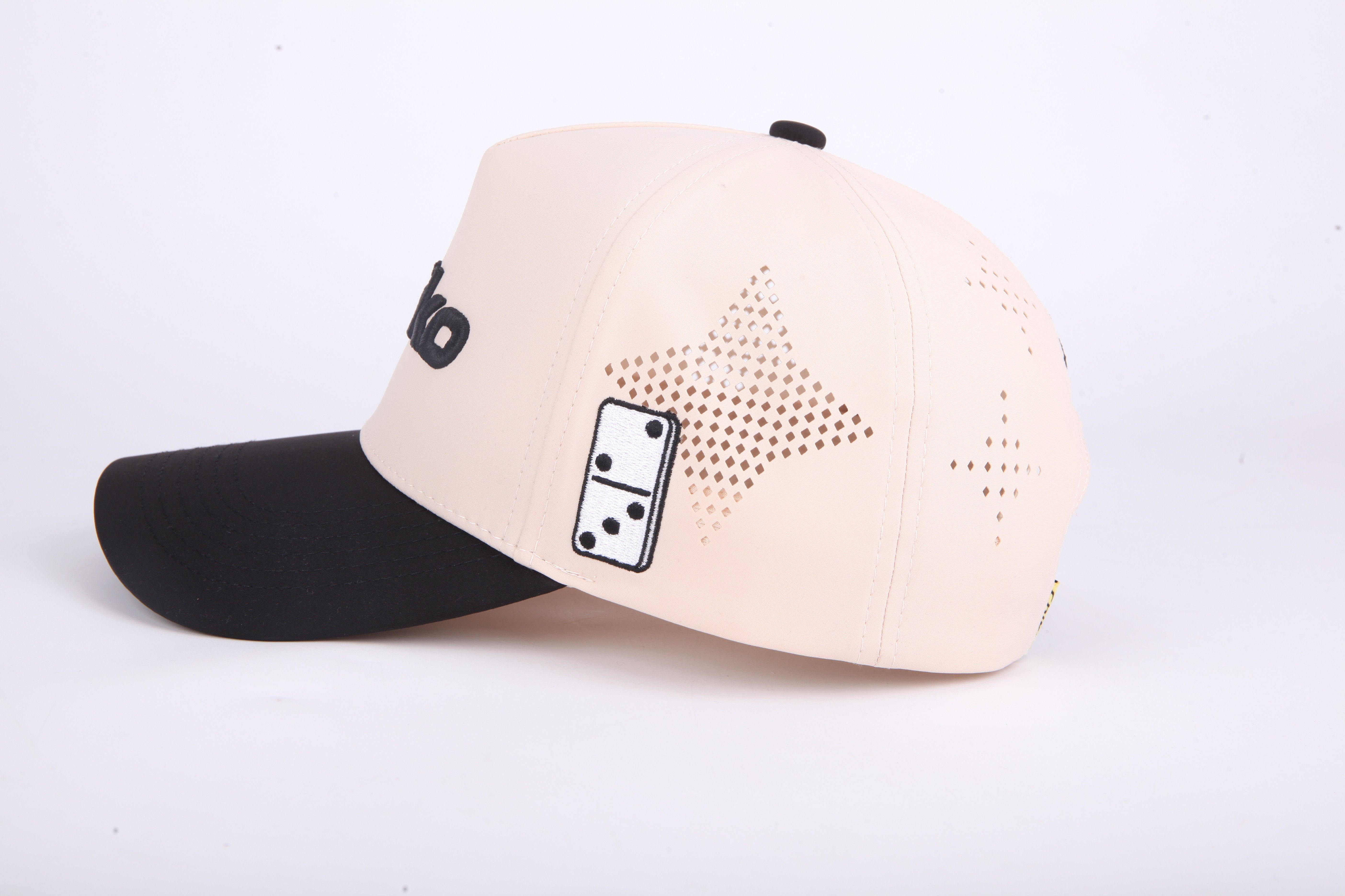 Personalized Laser Perforated Streetwear Hats Custom Inner Logo & Packaging