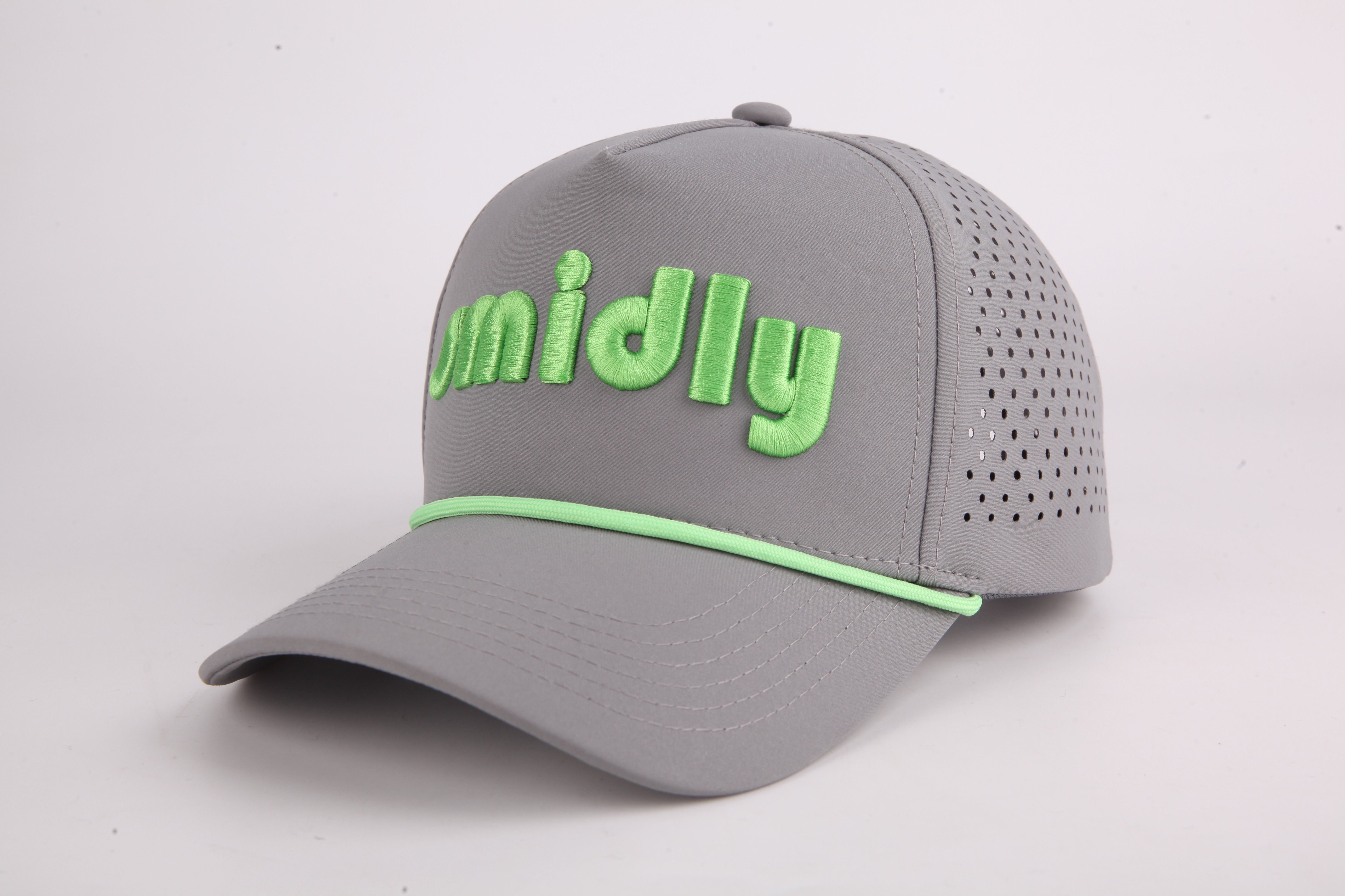 Wholesale Personalized Laser Perforated Caps Low MOQ Custom Design