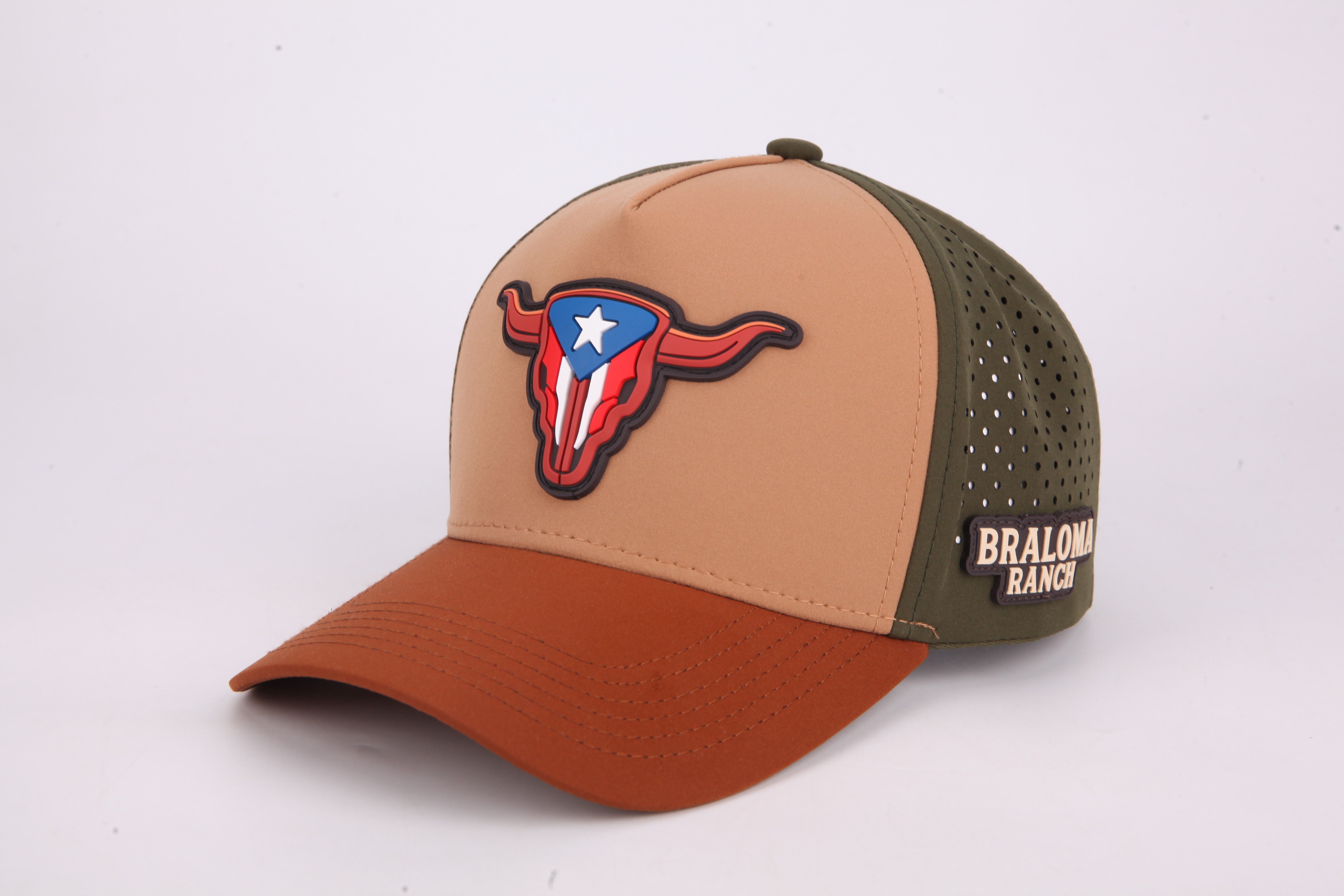 Premium Laser Perforated Caps Wholesale Custom Shape and Branding