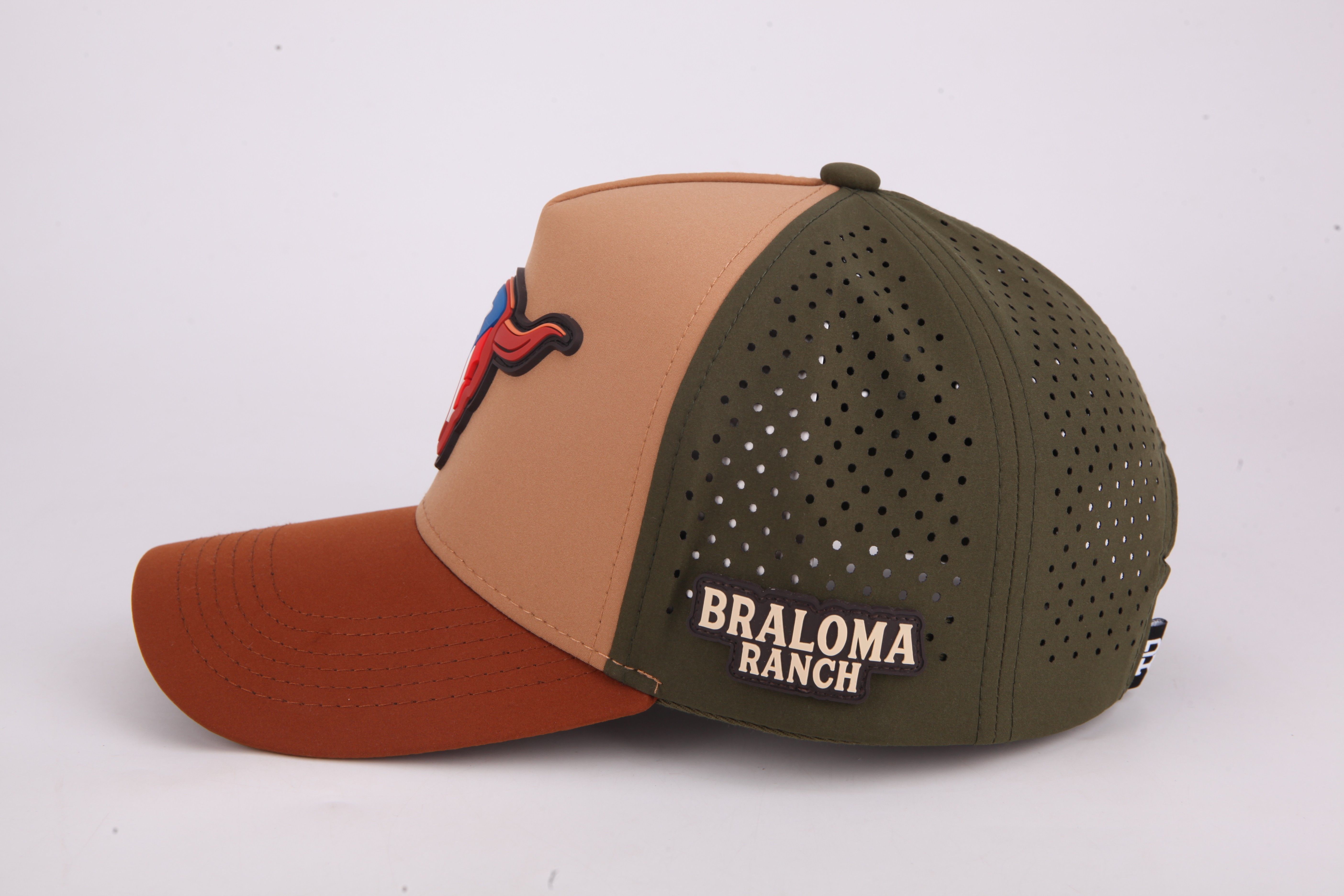 Premium Laser Perforated Caps Wholesale Custom Shape and Branding