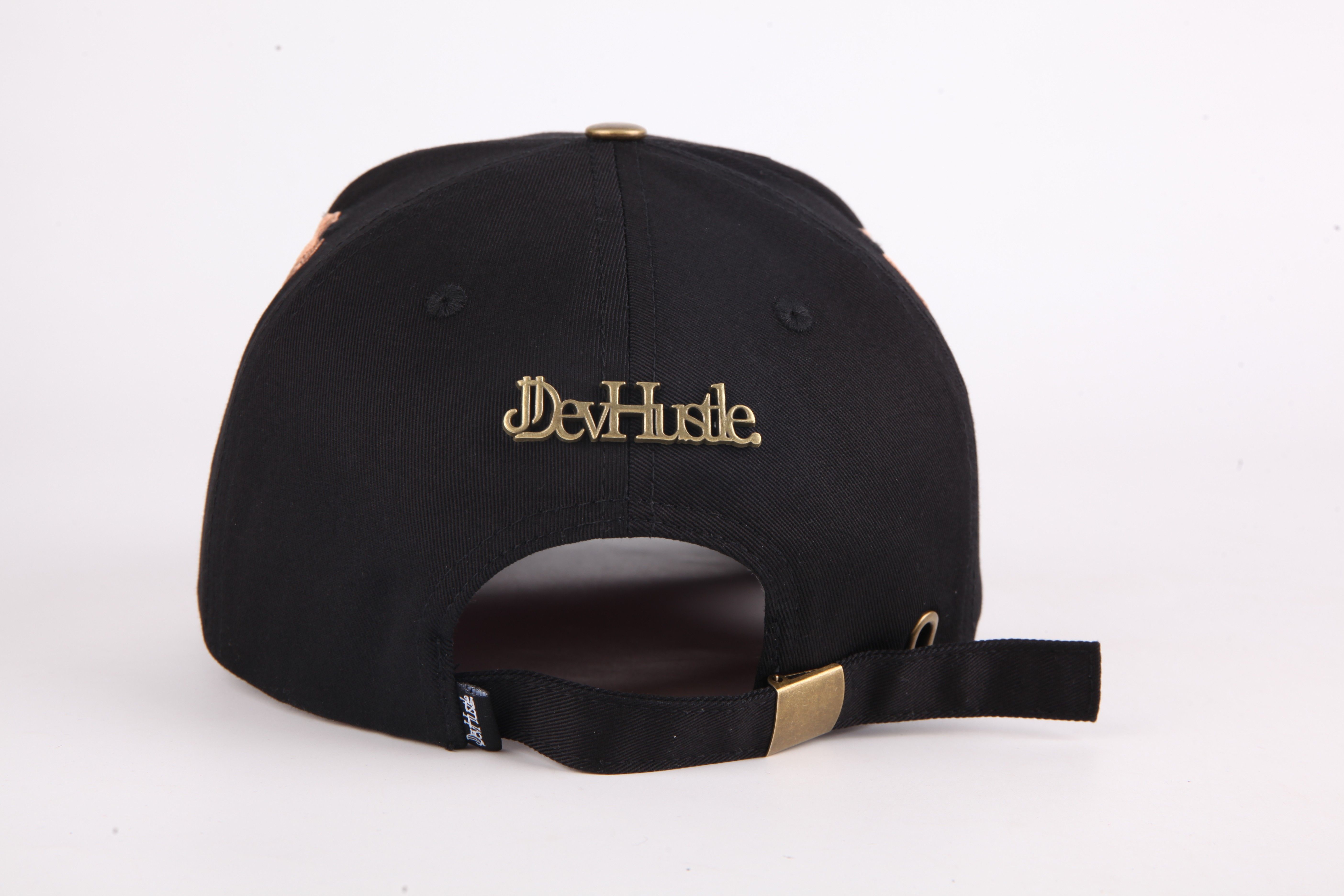 Custom Luxury Rhinestone Baseball Cap with Heavy 3D Embroidery
