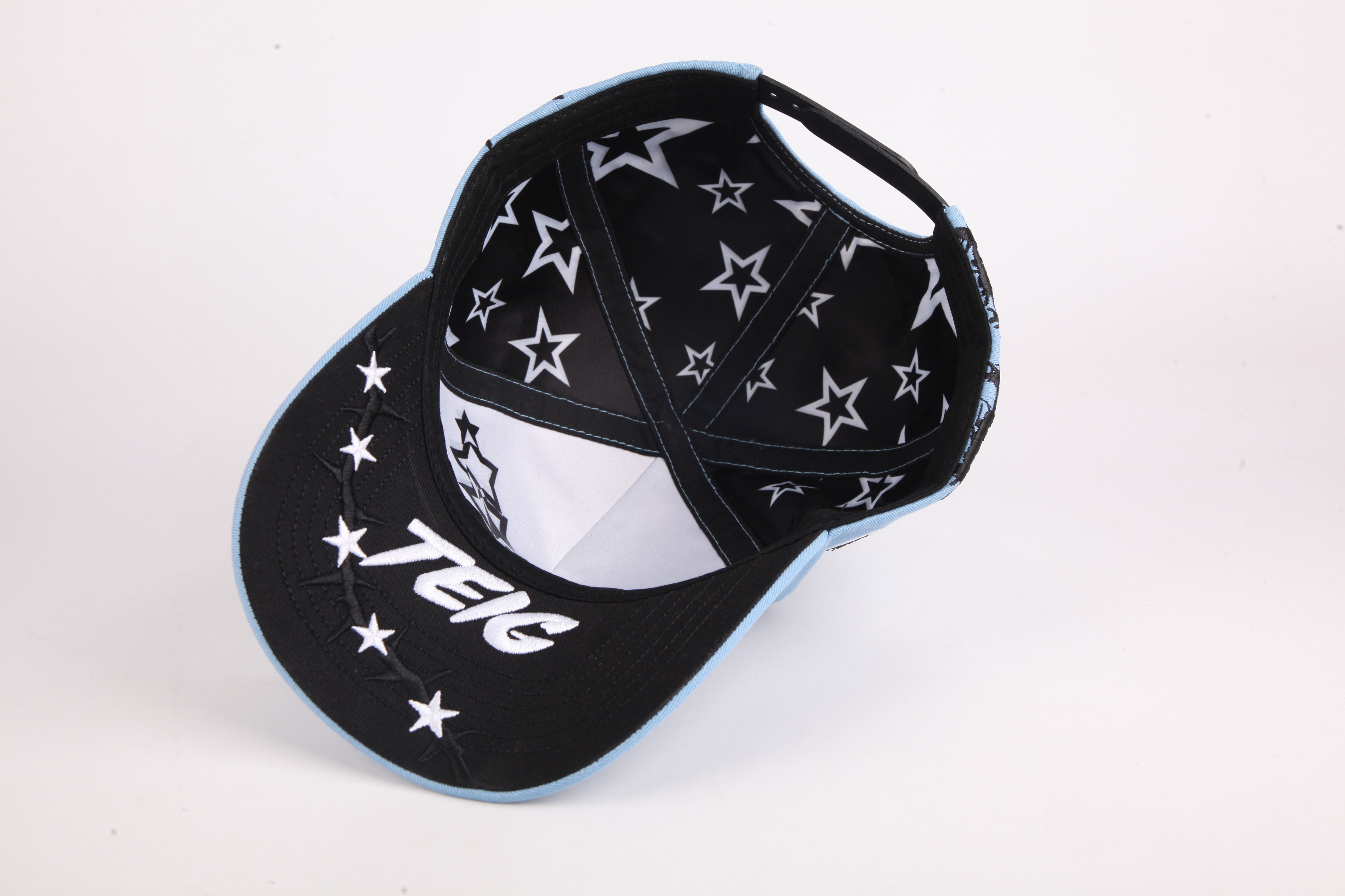 Custom 100% Cotton Baseball Cap with 3D Embroidery Logo OEM