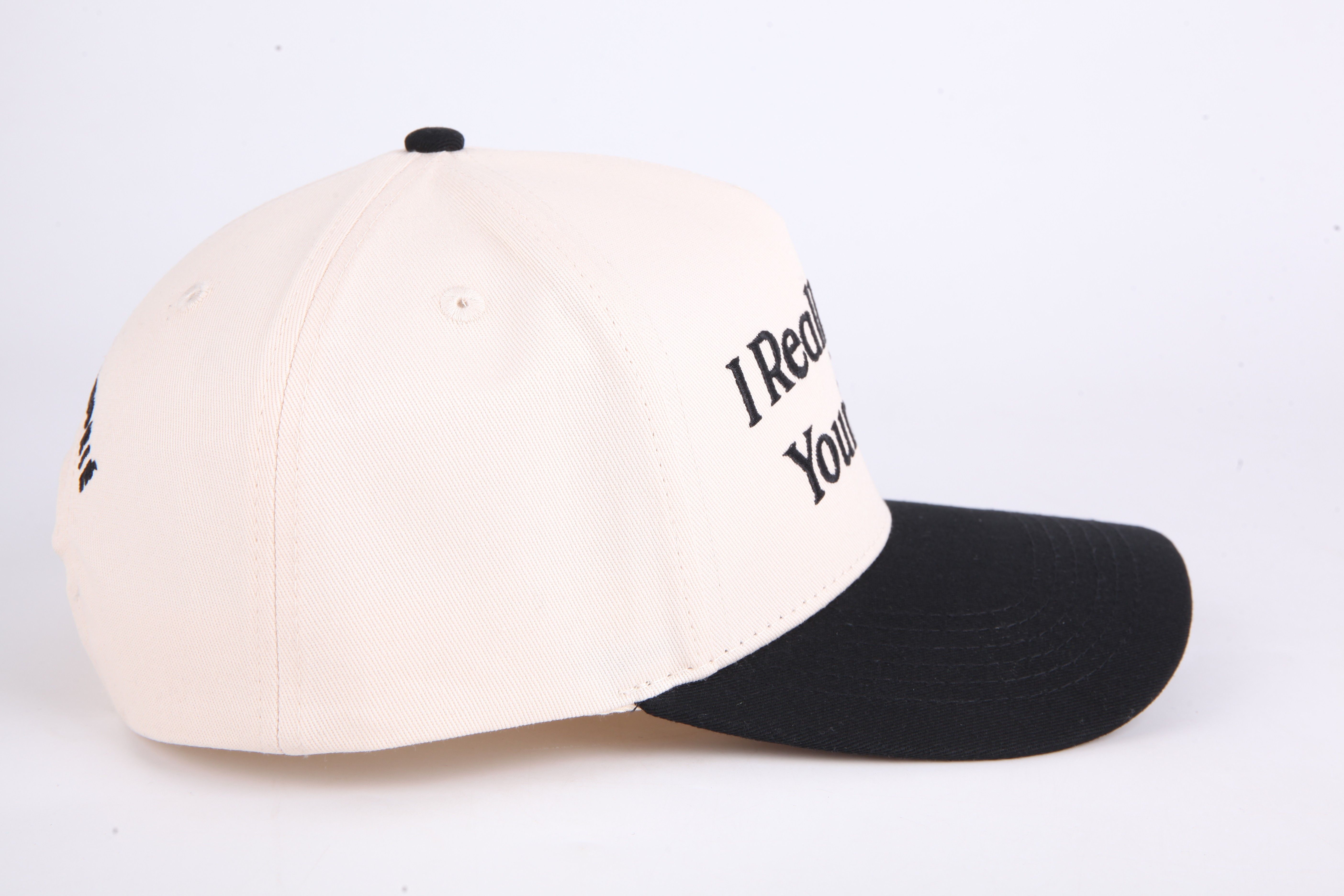 Premium Structured Cotton Twill Baseball Hat Custom Embroidery