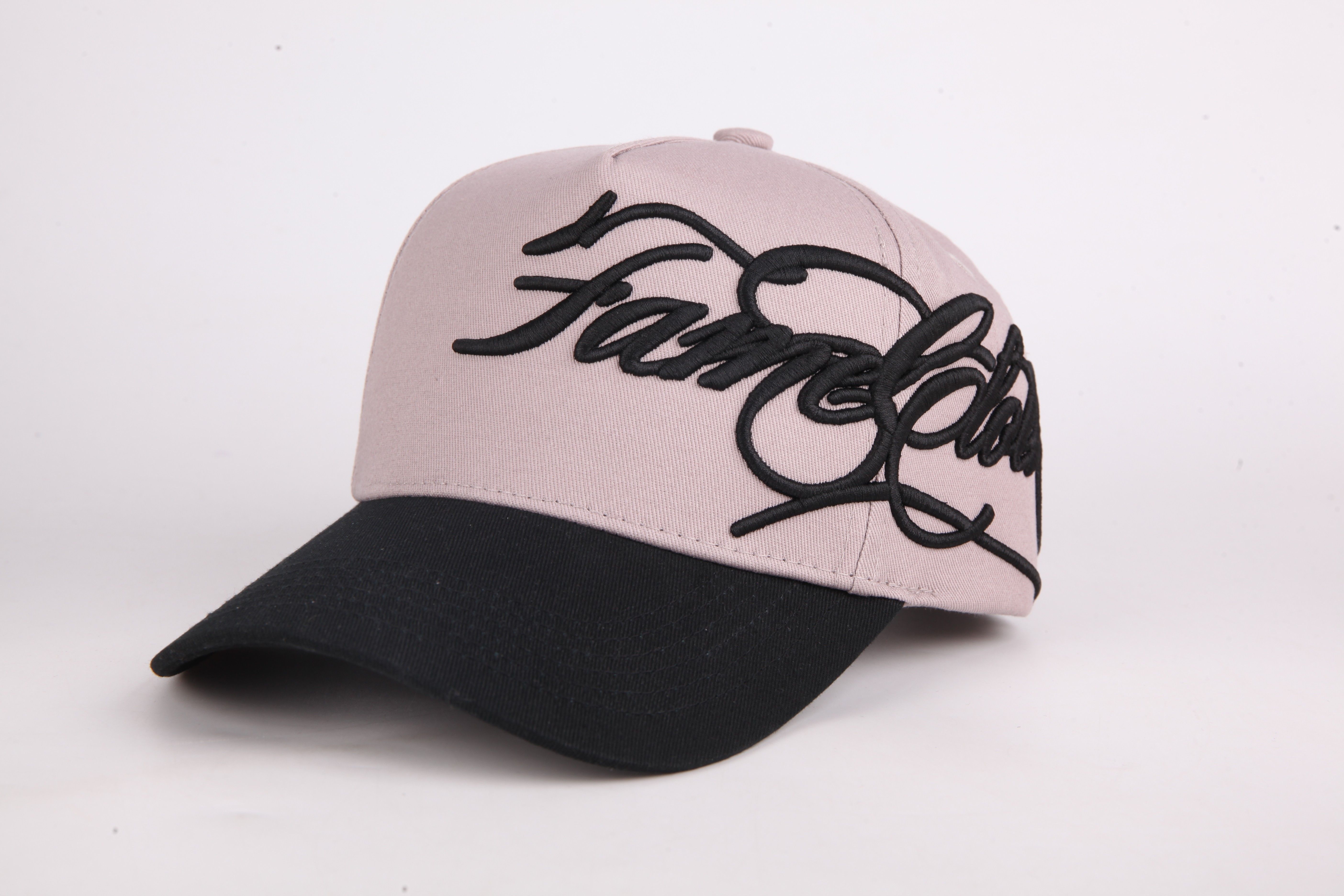OEM Custom Pure Cotton 6-Panel Baseball Cap High-Quality Embroidery