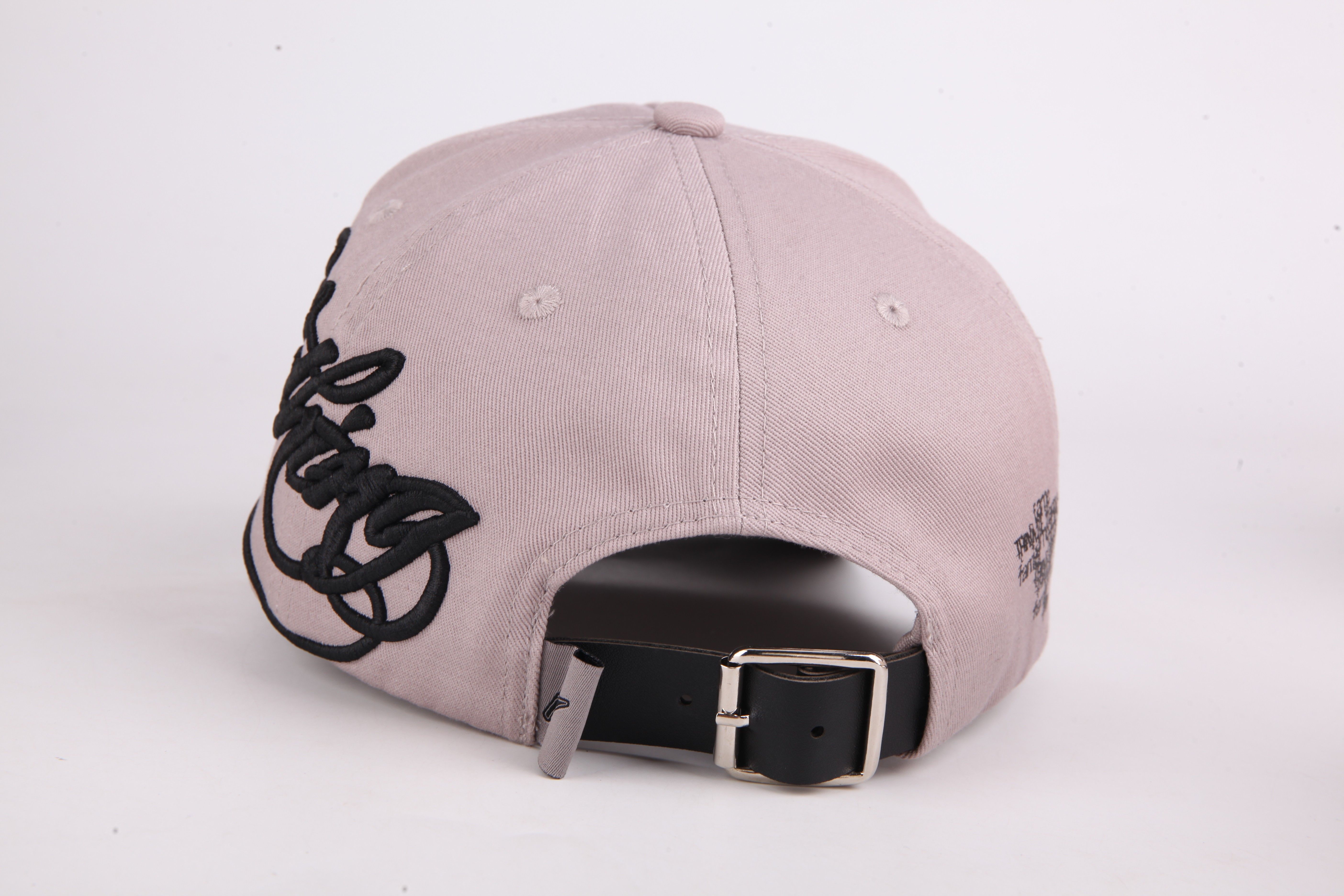 OEM Custom Pure Cotton 6-Panel Baseball Cap High-Quality Embroidery