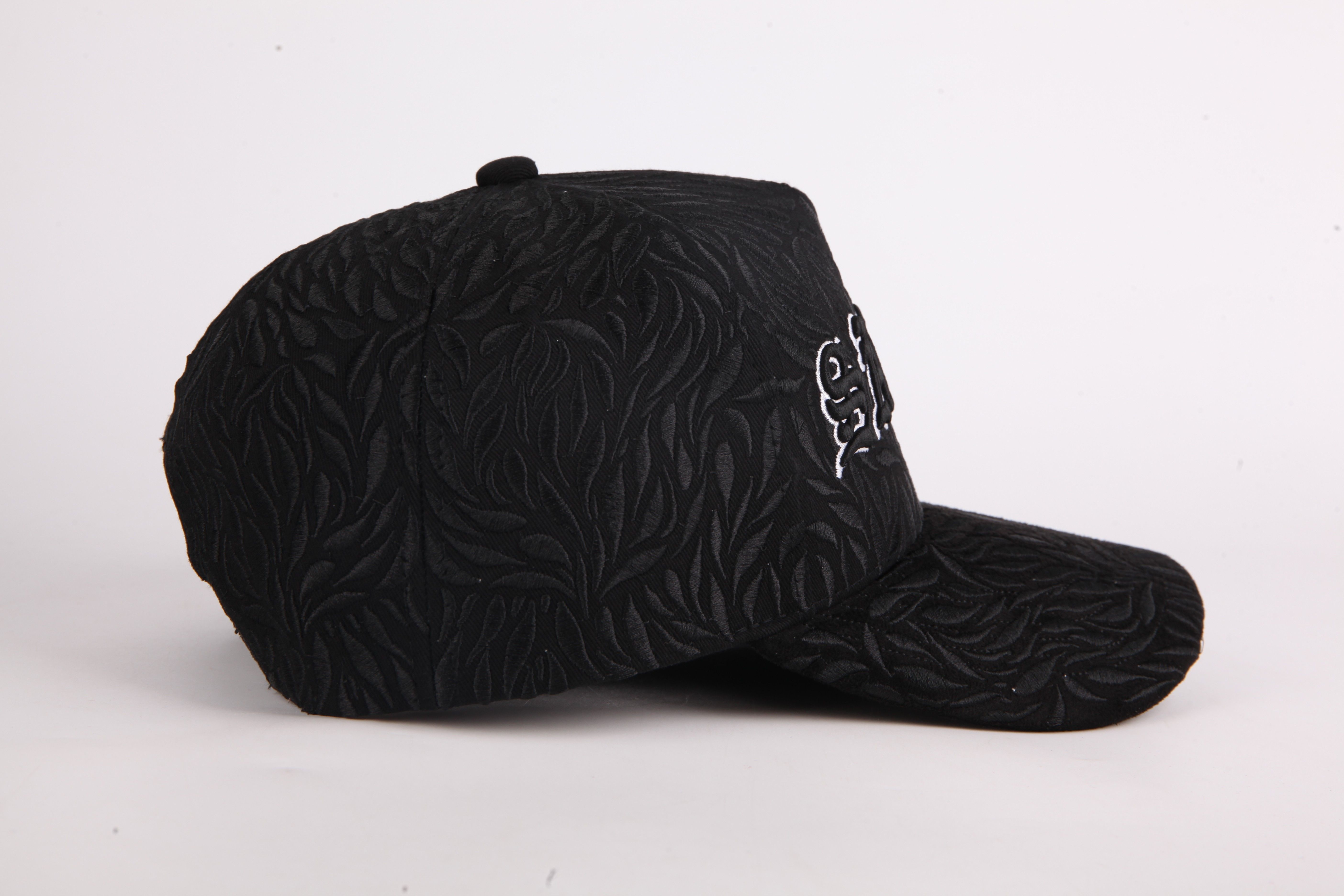 Wholesale Custom Heavyweight Cotton Baseball Hat Intricate Embroidery