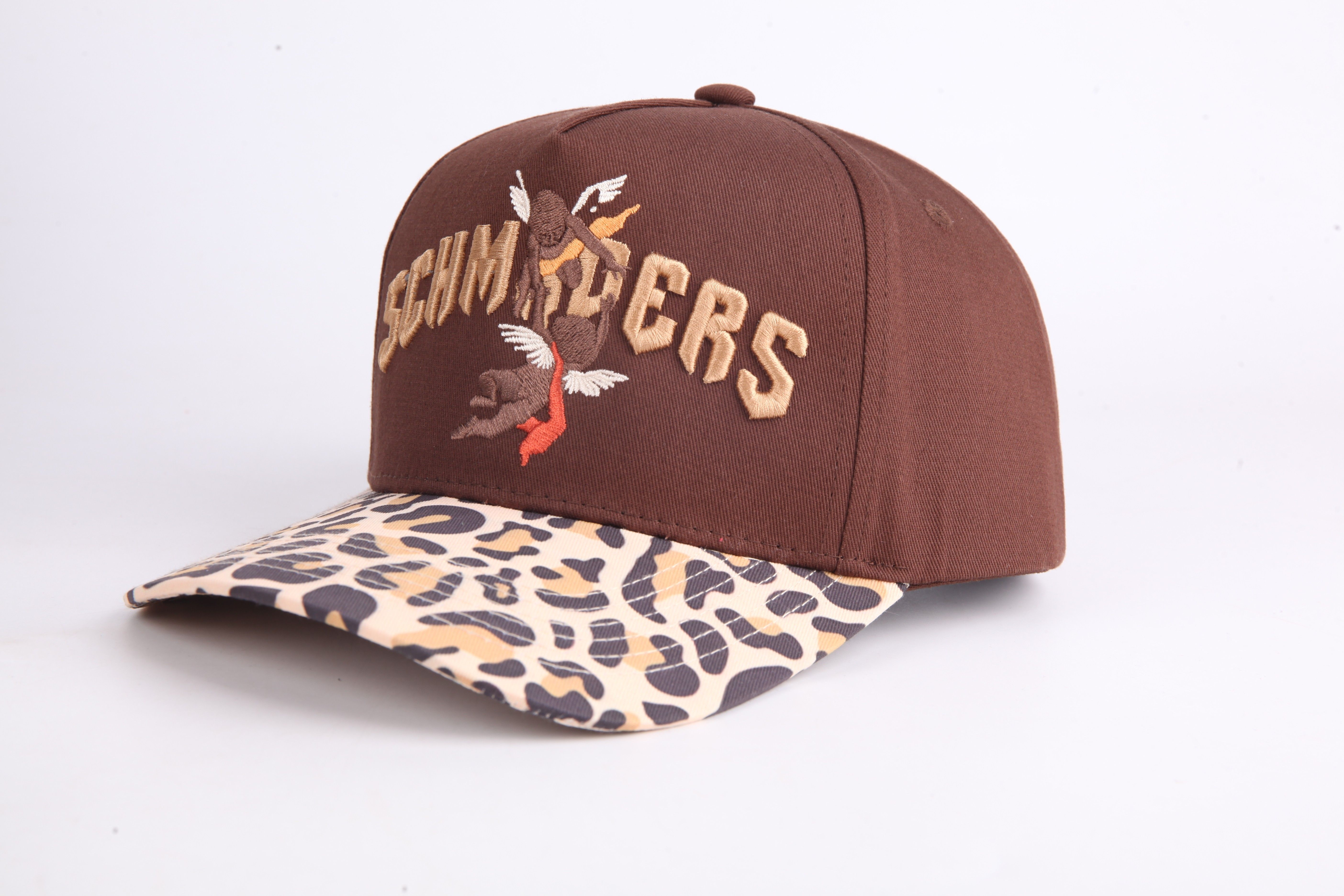Bespoke 100% Cotton Curved Brim Baseball Cap Custom Logo Maker
