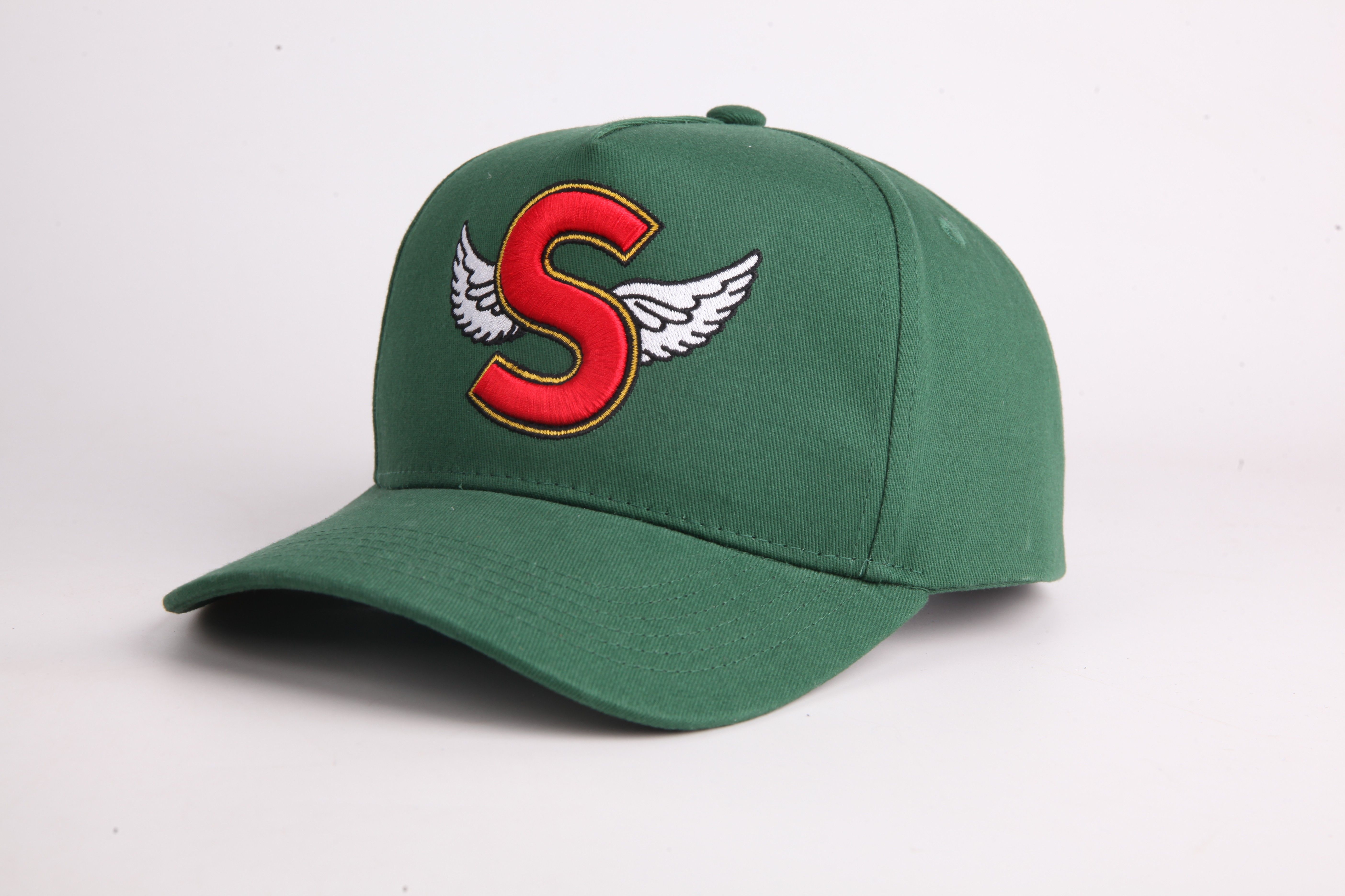 Premium Structured 100% Cotton Baseball Cap with Stiffened Front Panel