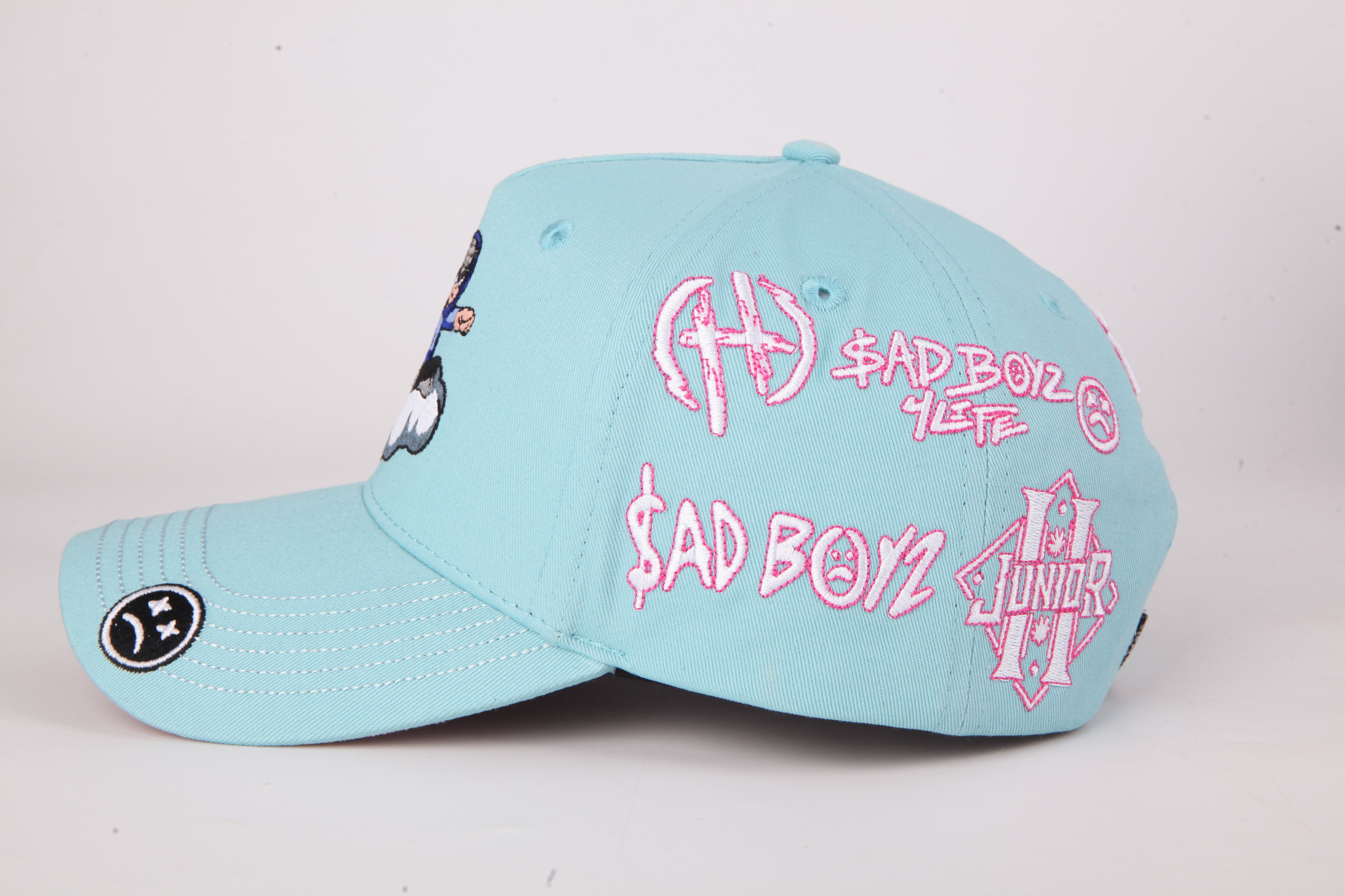 Custom Buckram-Lined 6-Panel Cotton Baseball Cap for Brand Consistency